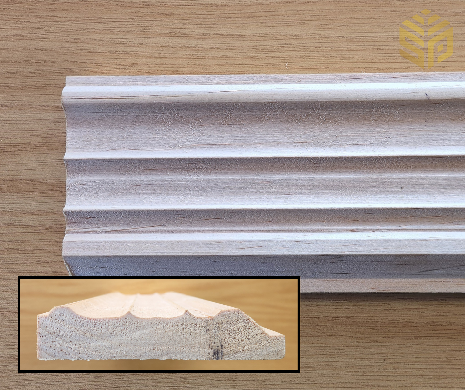 Timber architrave profile.