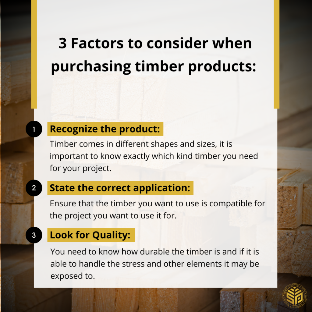 Building Purchase Timber products