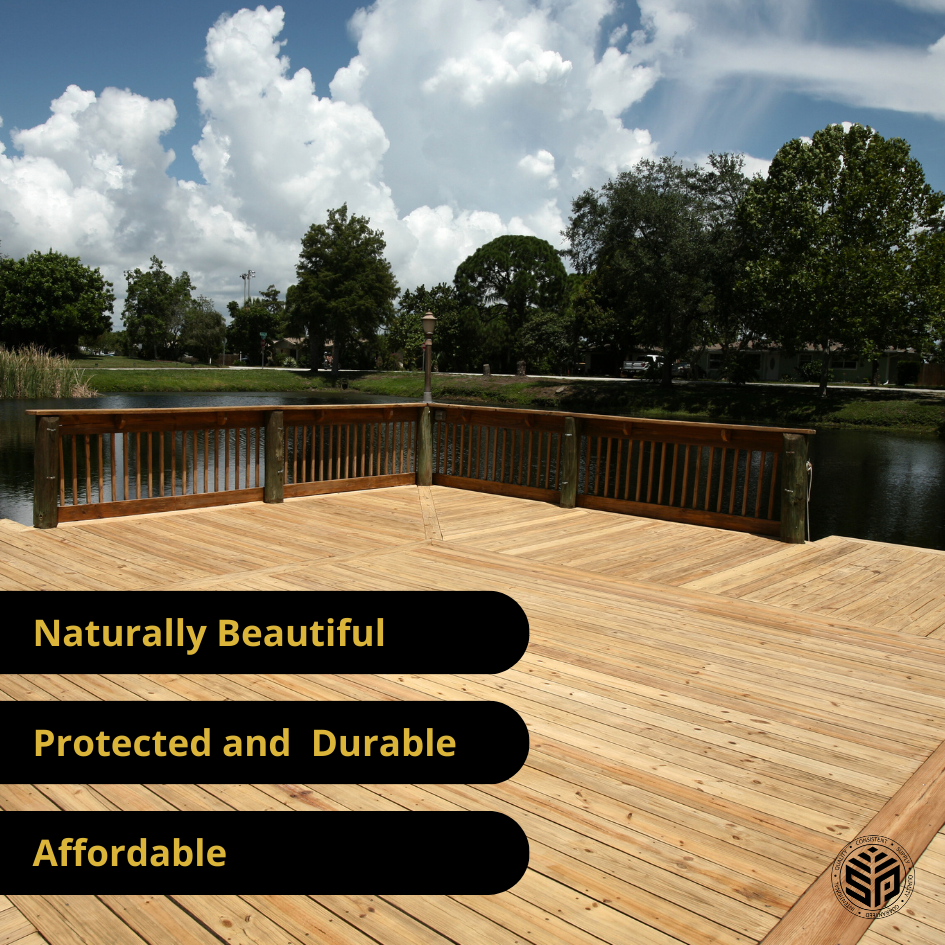 Benefits of a softwood deck.