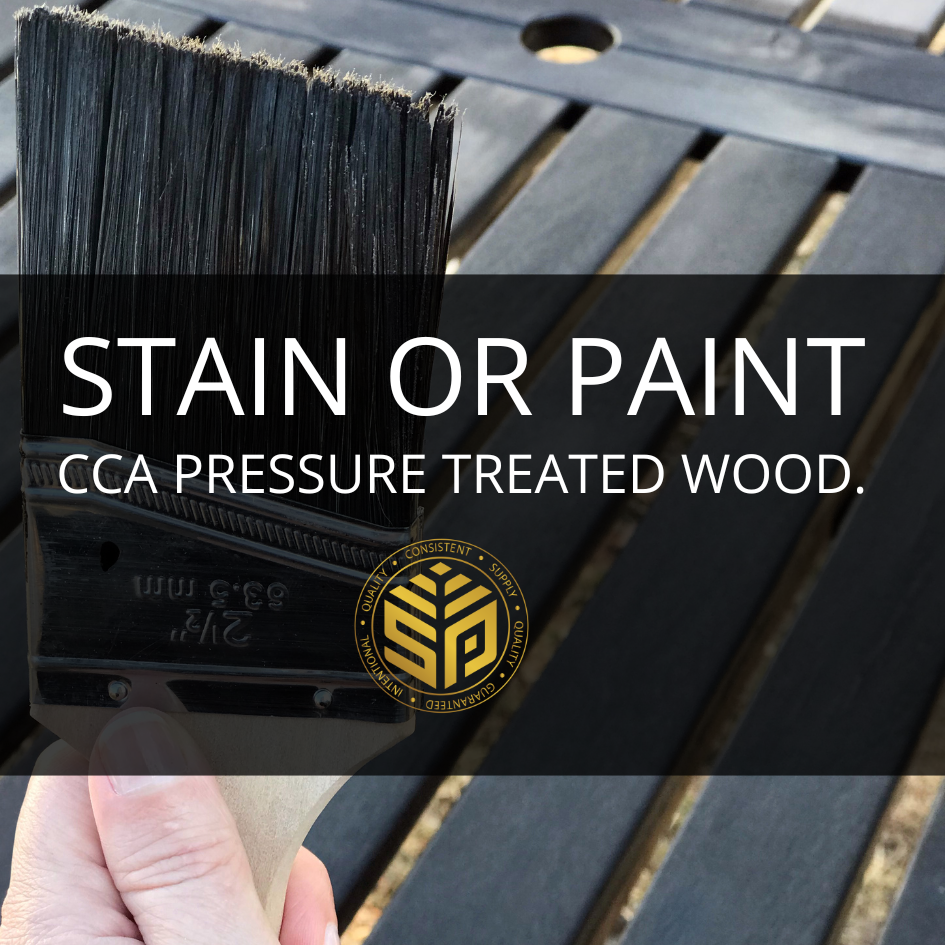 CCA Pressure Treated Wood