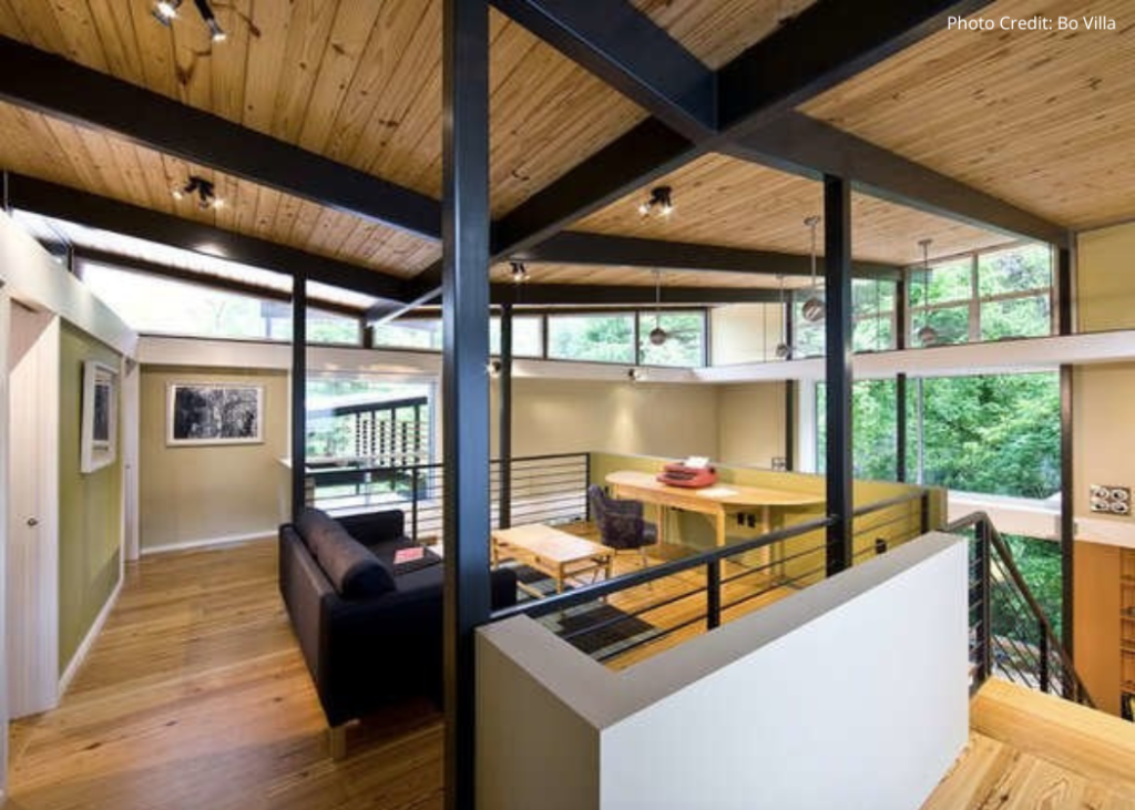 Modern Timber Ceiling Style